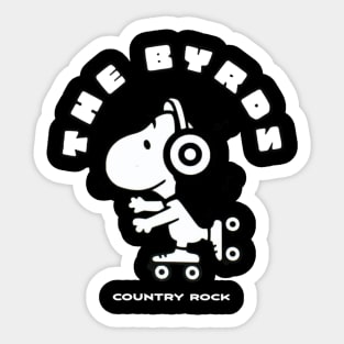 The Byrds / Funny Style Sticker